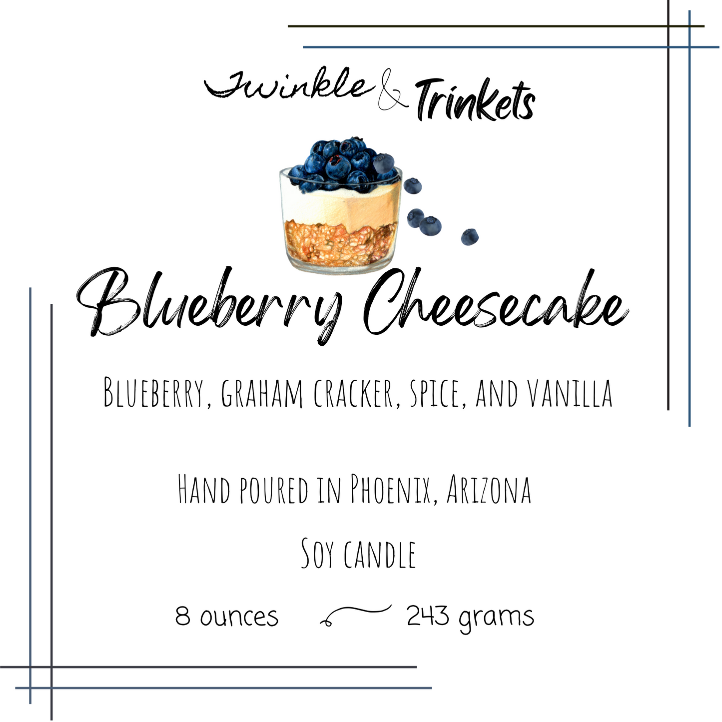 Blueberry Cheesecake